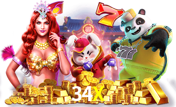 jogue em caça-níqueis ricos na 34X